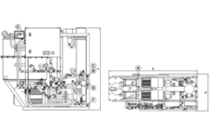 Bilge Water Separators with Ceramic Membrane CPS 3.2E + EMB Drawing