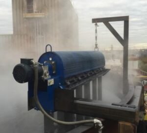 Oil Grabber Model MB Belt Oil Skimmer Installation