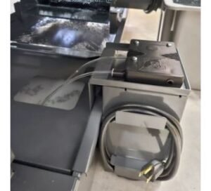 Zebra Style Haas Coolant Oil Skimmer Application