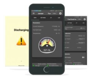 Fuel Tank Monitor app features
