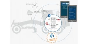 Fuel consumption control via Bluetooth on a smartphone