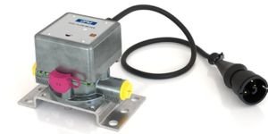 Fuel flow meter with output (interface) cable