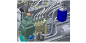 Fuel supply system before installation