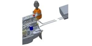 Fuel supply system before installation